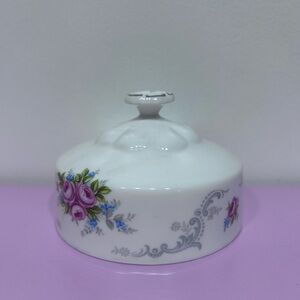 Vintage Royal Albert Bone China Tranquility Butter Dish Cover‎ Replacement